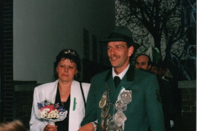 1996 Schützenkönig Rainer Neumann